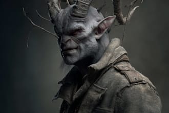 fantasy horror and fantasy horror character