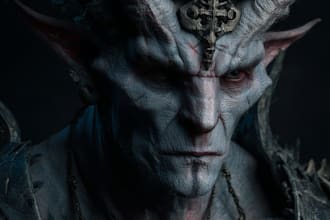 fantasy horror and fantasy horror character