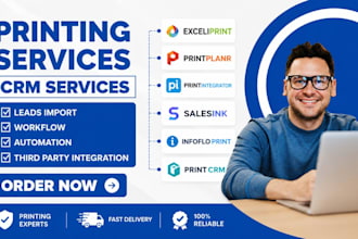 printing crm exceliprint printplanr printintegrator salesink printavo shopvox