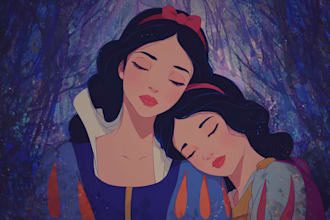 design a disney style cartoon avatar from your photo