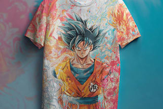 do unique anime and cartoon t shirt designs for amazon merch