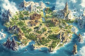 create your fantasy map for dnd