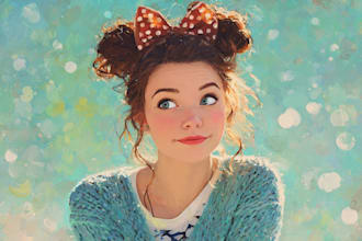 design custom disney cartoon avatar