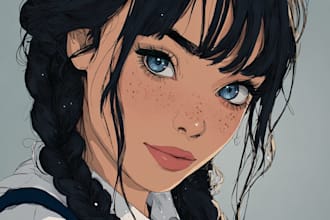 draw anime and manga illustrations