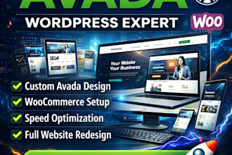 avada wordpress website avada customization avada builder figma to avada theme
