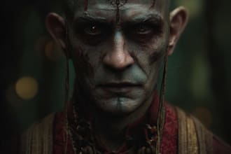 fantasy horror and fantasy horror character