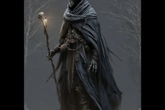 fantasy horror and fantasy horror character