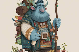 draw fantasy character, card, ttrpg and prop art for you