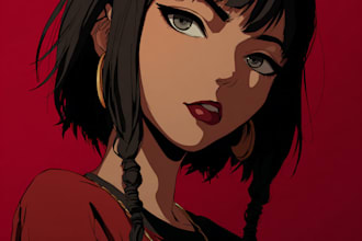 draw a unique anime artwork for you