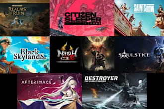 design and setup steam capsule, steam page, steam store game banner