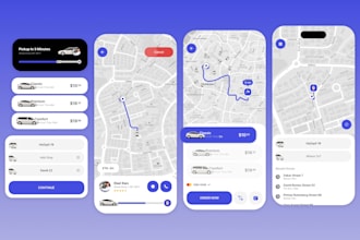 design a modern app UI UX