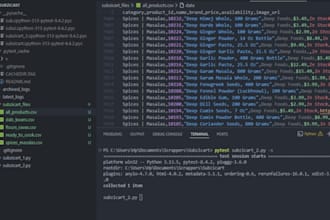 build custom API integrations and automated data pipelines in python