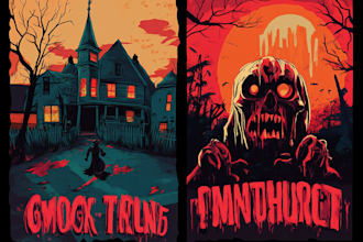 draw horror character illustration