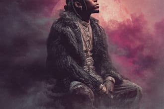 design a professional album cover or mixtape cover art