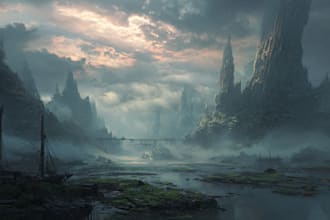 paint an environmental concept art