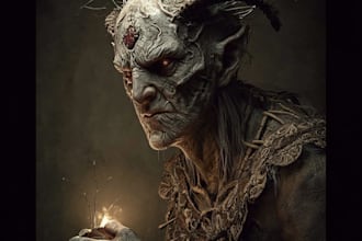 fantasy horror and fantasy horror character