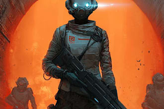 draw character, dnd character, sci fi, fantasy, fanart