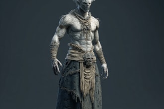 fantasy horror and fantasy horror character