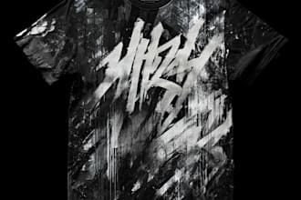 do minimalist t shirt design and typography t shirt design
