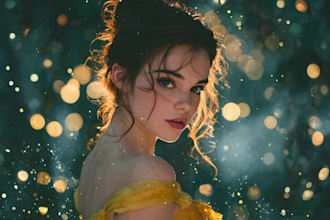 make a disney cartoon portrait