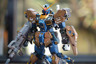 do paint and customize your gundam model kit gunpla