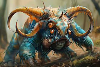 draw you monster or creature