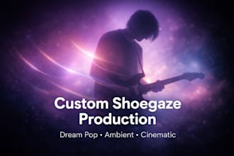 produce sad dreamy shoegaze slowcore or post punk instrumentals