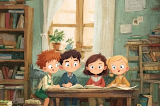 children book illustration and children book illustration