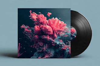 design album cover or single cover art