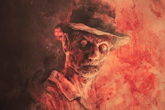 draw a horror illustration