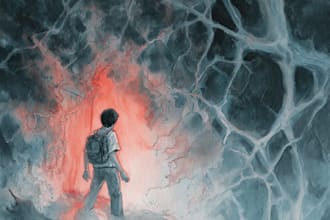 create a horror illustration