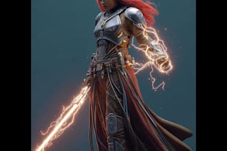 design your sci fi and star wars character