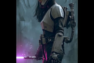 design your sci fi and star wars character