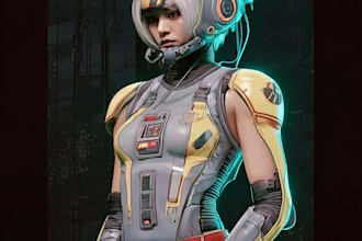 design your sci fi and star wars character
