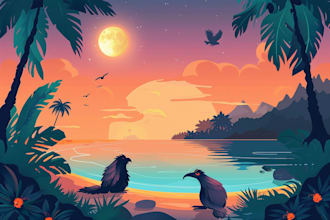 design flat vector illustrations