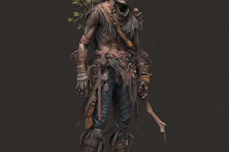 fantasy horror and fantasy horror character