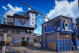 create 3d game environment, unreal engine level design, vfx, game trailer,