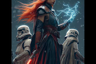 design your sci fi and star wars character