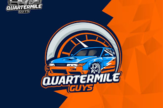 design a professional car racing automotive or car wash logo
