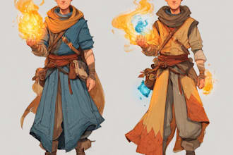 dnd character art and dnd character art