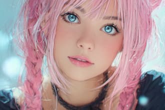 draw anime a portrait
