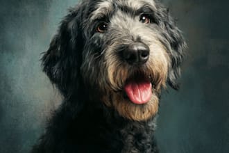 create masterpiece renaissance historical pet portrait
