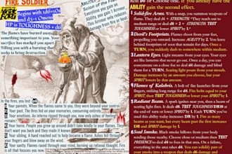 write or edit your ttrpg story or encounter or world