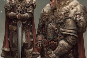 fantasy character art and fantasy character art