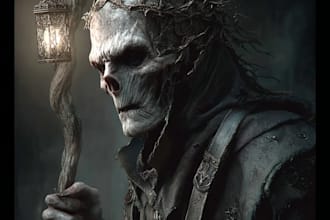 fantasy horror and fantasy horror character