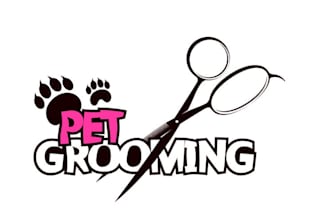 design a professional grooming logo for your brand