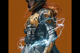 design your sci fi and star wars character