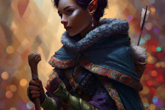 amazing dnd party art for you