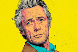 design pop art style images for social media, branding
