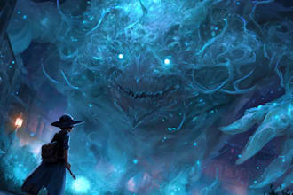 draw your fantasy illustration
